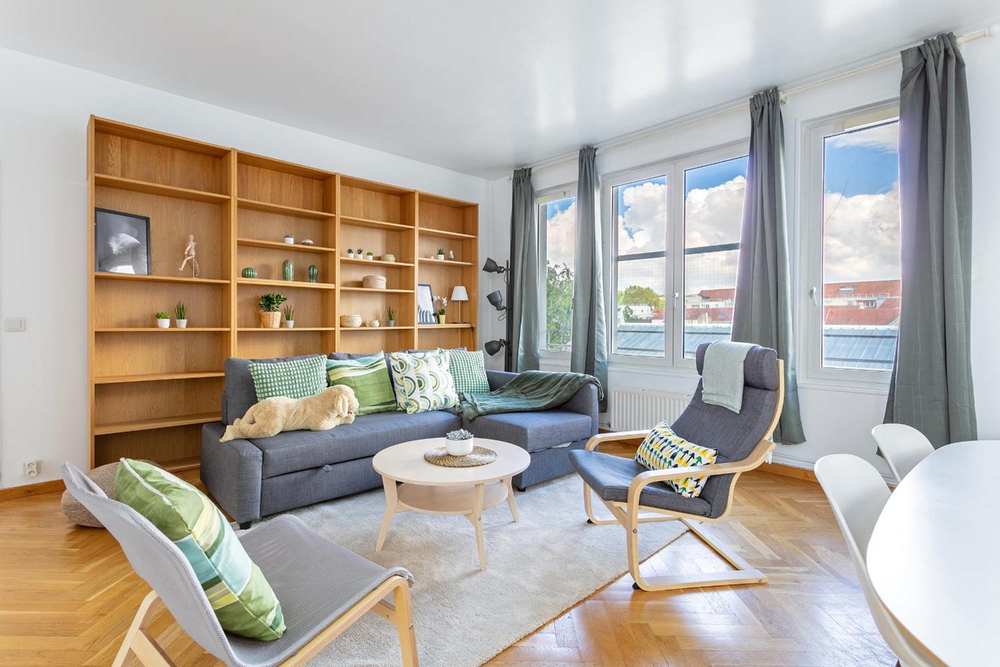 Parisian Penthouse With Large Terrasse Apartment Pierrefitte-sur-Seine Exterior photo