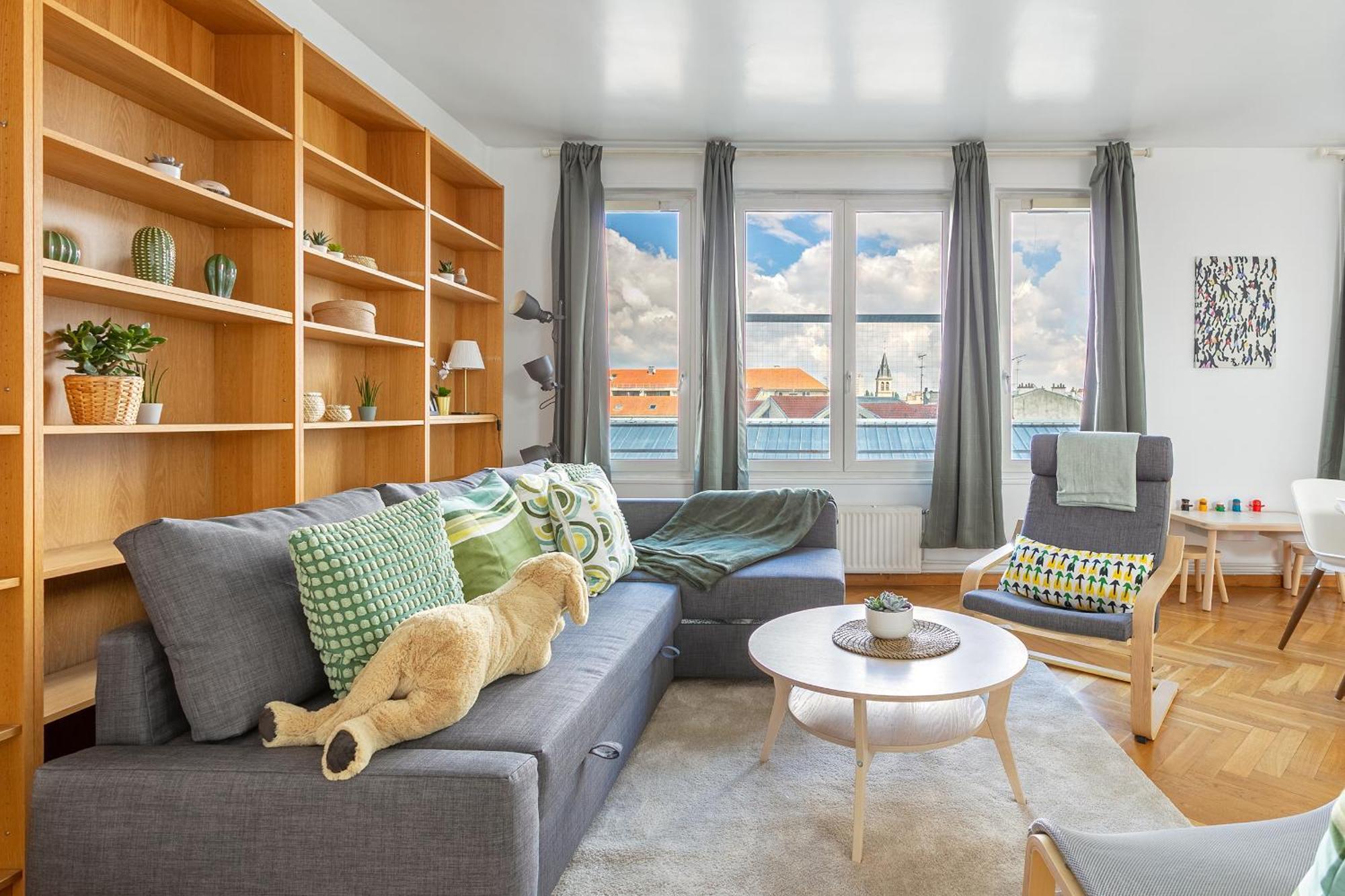 Parisian Penthouse With Large Terrasse Apartment Pierrefitte-sur-Seine Exterior photo